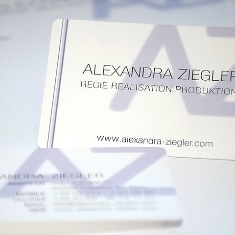 engelberth media :: Print Design Corporate Identity Alexandra Ziegler